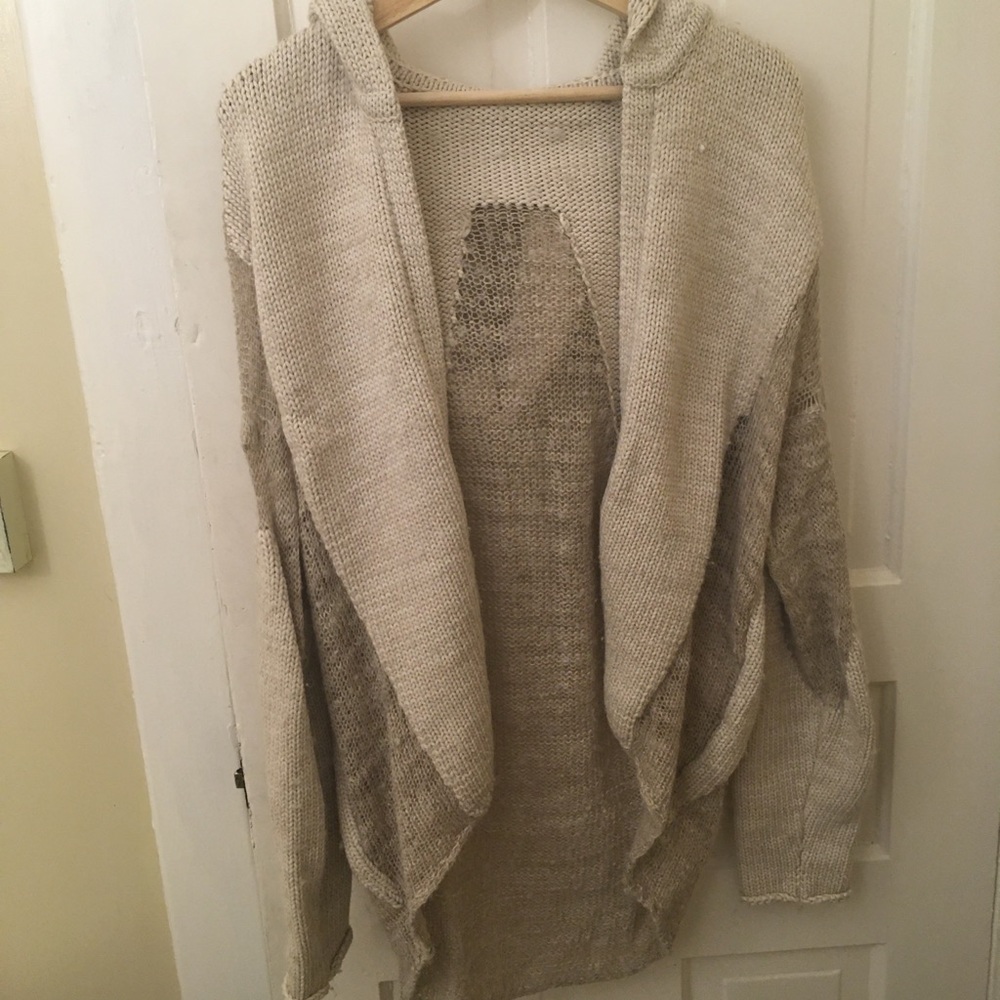 ☀️Helmut Lang Alpalca Blend Knit Cardigan